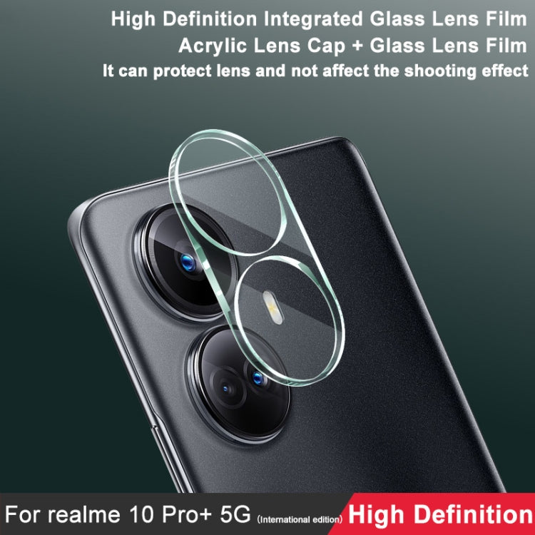For Realme 10 Pro+ 5G Global imak High Definition Integrated Glass Lens Film - Realme Tempered Glass by imak | Online Shopping UK | buy2fix