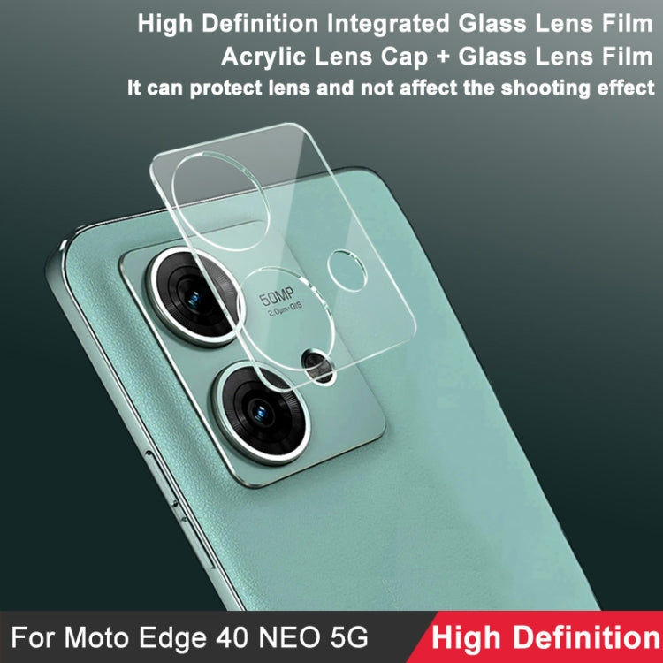 For Motorola Edge 40 NEO 5G imak High Definition Integrated Glass Lens Film - Other by imak | Online Shopping UK | buy2fix