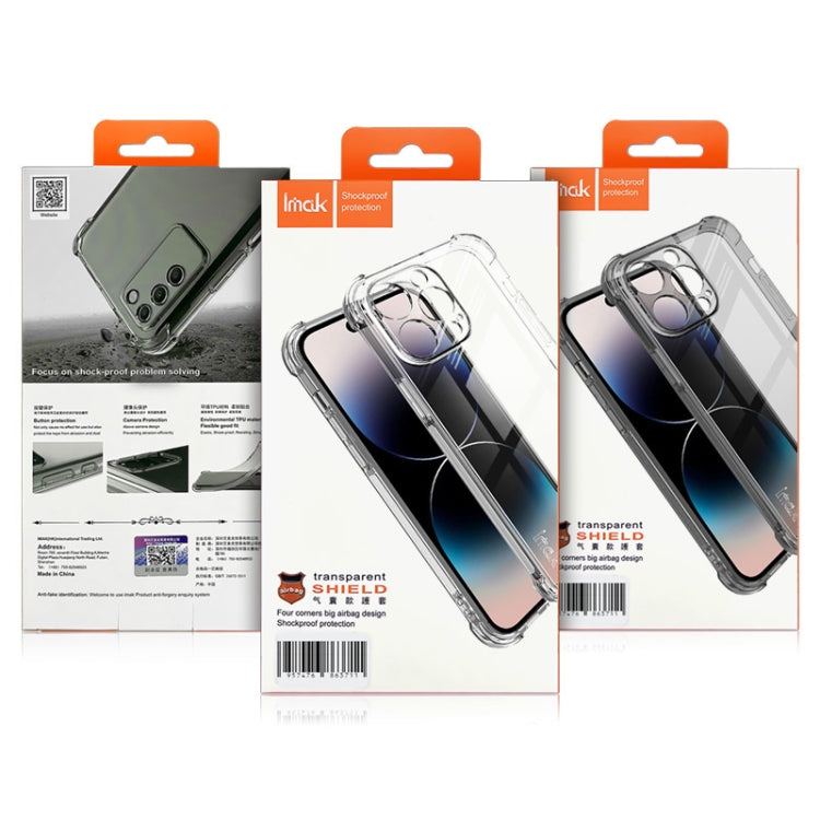 For Huawei nova 11 SE imak Shockproof Airbag TPU Phone Case(Transparent) - Huawei Cases by imak | Online Shopping UK | buy2fix