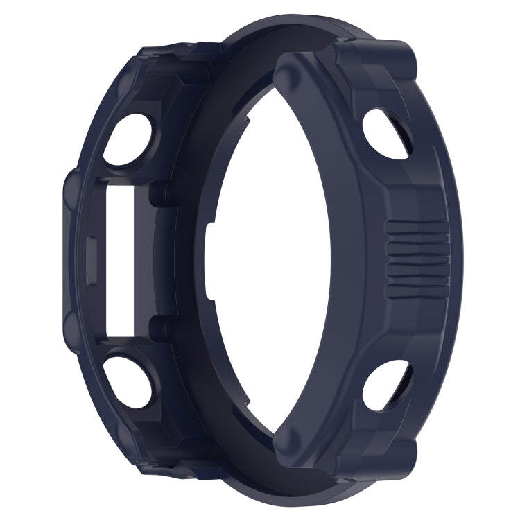 For Amazfit T-Rex Ultra Armor Hollow Watch Protective Case(Midnight Blue) - Watch Cases by buy2fix | Online Shopping UK | buy2fix