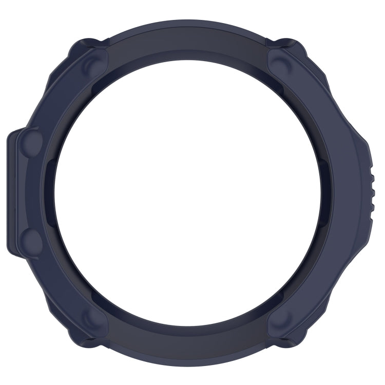 For Amazfit T-Rex Ultra Armor Hollow Watch Protective Case(Midnight Blue) - Watch Cases by buy2fix | Online Shopping UK | buy2fix