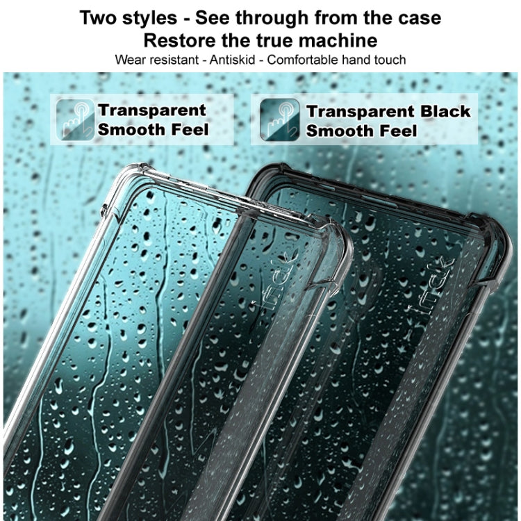 For Nothing Phone 2a 5G / 2a Plus imak Shockproof Airbag TPU Phone Case(Transparent Black) - More Brand by imak | Online Shopping UK | buy2fix