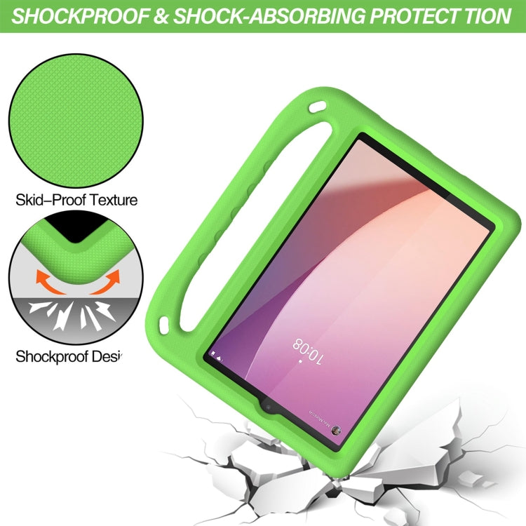 For Lenovo Tab M8 4th / 3th / 2th Gen Handle Portable EVA Shockproof Tablet Case(Green) - Lenovo by buy2fix | Online Shopping UK | buy2fix