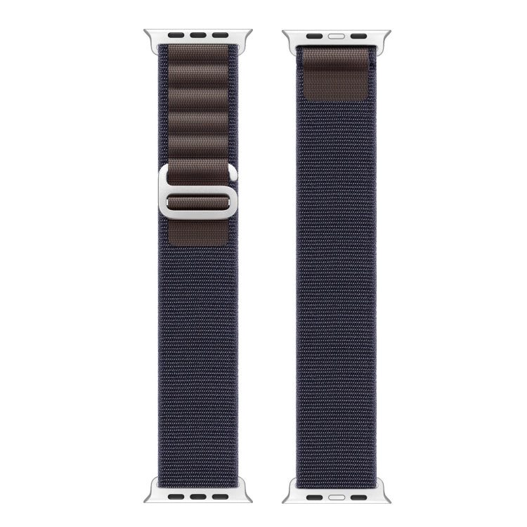 For Apple Watch 42mm DUX DUCIS GS Series Nylon Loop Watch Band(Indigo Blue) - Watch Bands by DUX DUCIS | Online Shopping UK | buy2fix