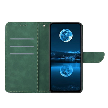 For Google Pixel 9 Pro Stitching Embossed Leather Phone Case(Green) - Google Cases by buy2fix | Online Shopping UK | buy2fix