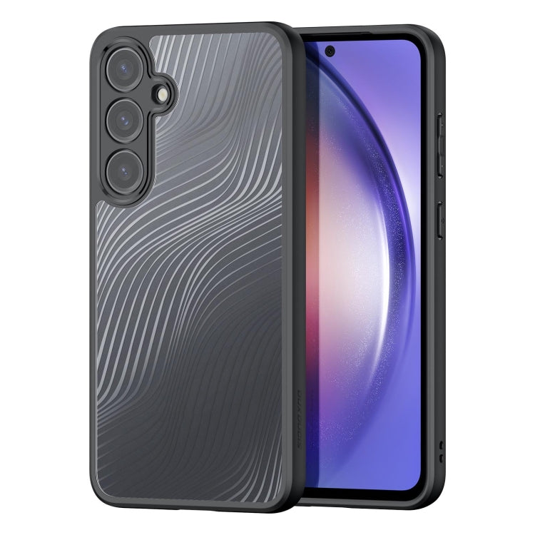 For Samsung Galaxy A55 5G DUX DUCIS Aimo Series TPU + PC Frosted Feel Phone Case(Black) - Galaxy Phone Cases by DUX DUCIS | Online Shopping UK | buy2fix