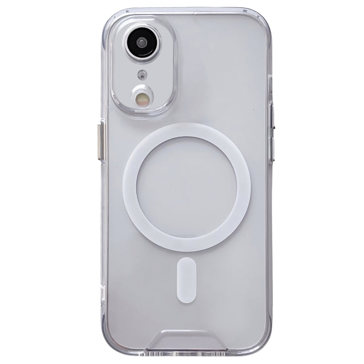 For iPhone XR MagSafe Space Phone Case(Transparent) - More iPhone Cases by buy2fix | Online Shopping UK | buy2fix