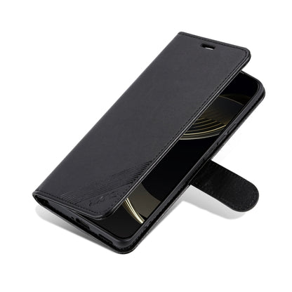 For OPPO Find X7 Ultra AZNS Sheepskin Texture Flip Leather Phone Case(Black) - Find X7 Ultra Cases by AZNS | Online Shopping UK | buy2fix