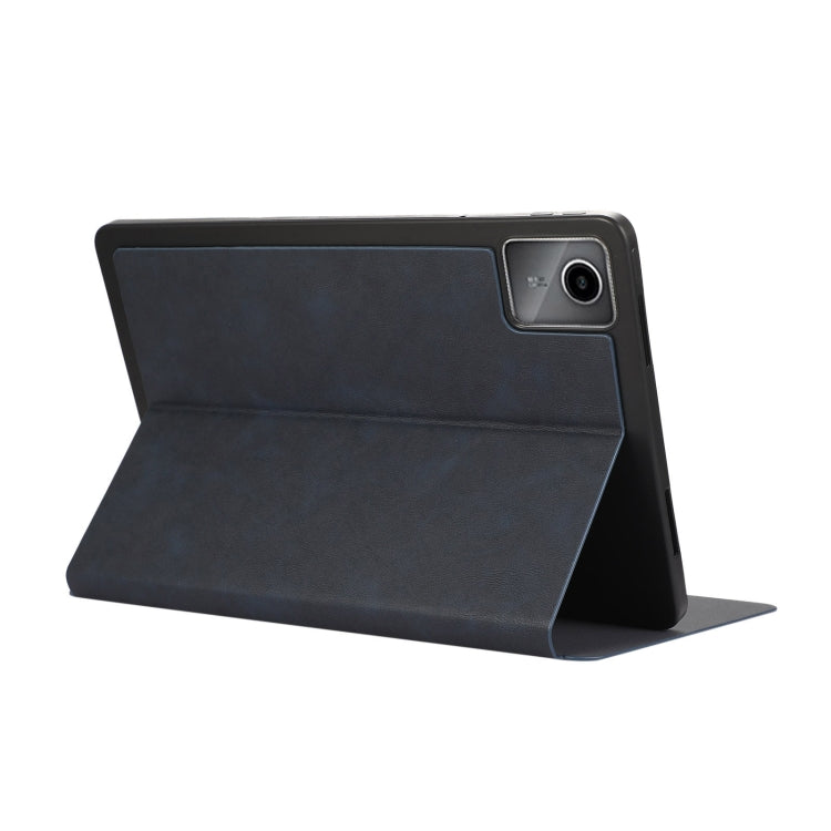 For Lenovo Tab M11 / Xiaoxin Pad 11 2024 PU Flip Tablet Protective Leather Tablet Case(Dark Blue) - Lenovo by buy2fix | Online Shopping UK | buy2fix