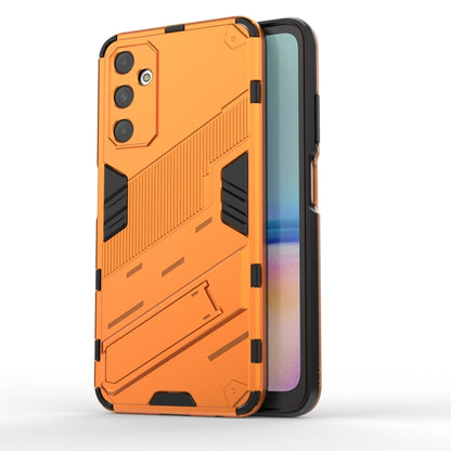 For Samsung Galaxy A05s 4G Punk Armor 2 in 1 PC + TPU Shockproof Phone Case with Invisible Holder(Orange) - Galaxy Phone Cases by buy2fix | Online Shopping UK | buy2fix