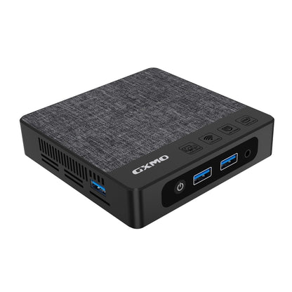 GXMO N42 Windows 11 Intel Gemini Lake N4020C Mini PC NVME SSD WiFi Mini Desktop Computer, Specification:6GB+64GB+256GB(Black) - Windows Mini PCs by GXMO | Online Shopping UK | buy2fix