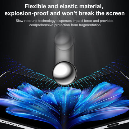 For vivo X Fold3 Pro 3 in 1 Full Screen Protector Explosion-proof Hydrogel Film - vivo Tempered Glass by buy2fix | Online Shopping UK | buy2fix