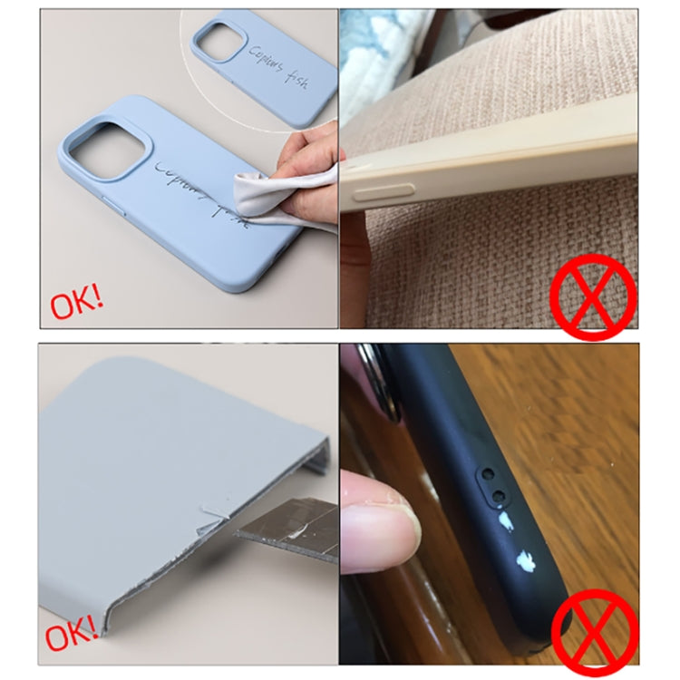 For iPhone 16 Plus Pure Color Liquid Silicone Fine Pore Phone Case(Light Brown) - iPhone 16 Plus Cases by buy2fix | Online Shopping UK | buy2fix