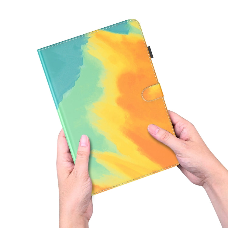 For Xiaomi Redmi Pad SE 11 inch Watercolor Pattern Flip Leather Tablet Case(Autumn Leaves) - More Tablet Cases by buy2fix | Online Shopping UK | buy2fix