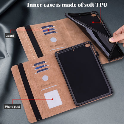 For Samsung Galaxy Tab S7 FE/S8+/S7+/S9 FE+ Crystal Texture Painted Leather Tablet Case(Dont Touch My Phone) - Galaxy Tab S9 FE+ by buy2fix | Online Shopping UK | buy2fix