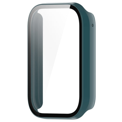 For Xiaomi Mi Band 8 Pro PC + Tempered Glass Film Integrated Watch Protective Case(Pine Green) - Watch Cases by buy2fix | Online Shopping UK | buy2fix