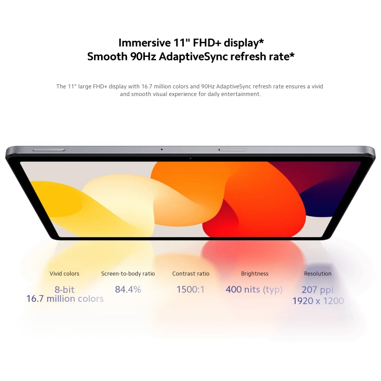 Xiaomi Redmi Pad SE 11 inch, 8GB+128GB, MIUI Pad 14 OS Qualcomm Snapdragon 680 Octa Core, Not Support Google Play(Purple) - Other by Xiaomi | Online Shopping UK | buy2fix