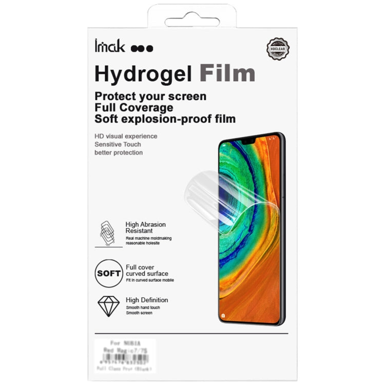 For Huawei Pura 70 Pro+ 2pcs imak Curved Full Screen Hydrogel Film Protector - Huawei Tempered Glass by imak | Online Shopping UK | buy2fix