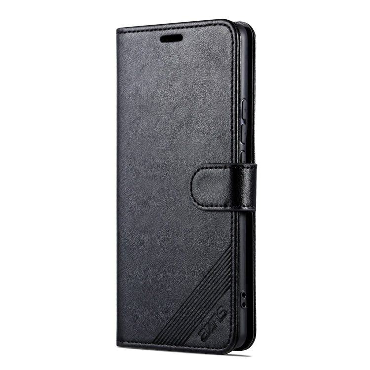 For Xiaomi 13T / Redmi K60 Ultra AZNS Sheepskin Texture Flip Leather Phone Case(Black) - Xiaomi Cases by AZNS | Online Shopping UK | buy2fix