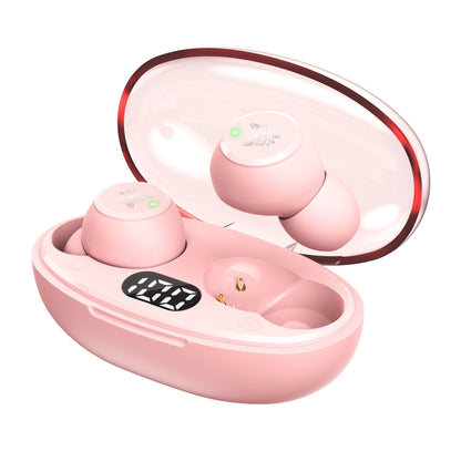 ONIKUMA T305 Digital Display Wireless Bluetooth Earphone(Pink) - Bluetooth Earphone by ONIKUMA | Online Shopping UK | buy2fix