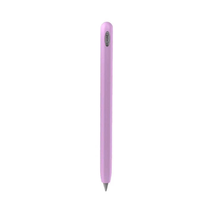 For Huawei M-pencil Stylus Touch Pen Integrated Non-slip Silicone Protective Cover(Light Purple) - Pencil Accessories by buy2fix | Online Shopping UK | buy2fix