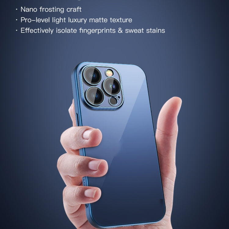 For iPhone 15 Pro Max TOTUDESIGN PC-2 Series Electroplating TPU Phone Case(Blue) - iPhone 15 Pro Max Cases by TOTUDESIGN | Online Shopping UK | buy2fix