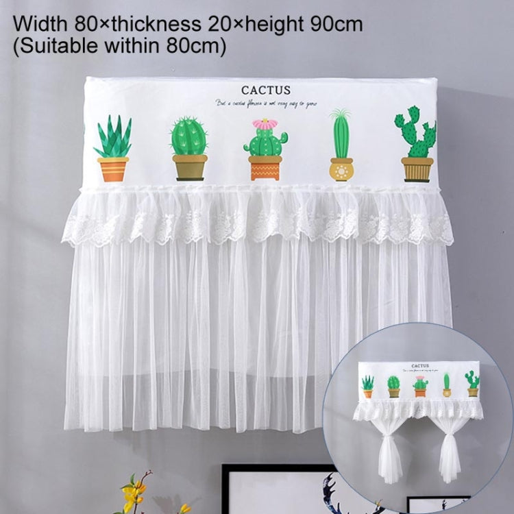 Do Not Take Dust-proof And Anti Direct Blowing Simple Wind Hanging Machine Air Conditioner Moon Cover, Size:Width 80 × Thickness 20 × Height 90cm(Small Pot) - Dust Covers by buy2fix | Online Shopping UK | buy2fix