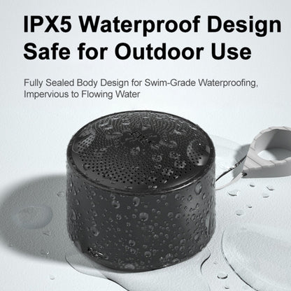 EWA A124 Portable Mini TWS Bluetooth Speaker Outdoor IPX5 Waterproof Subwoofer(Black) - Waterproof Speaker by EWA | Online Shopping UK | buy2fix