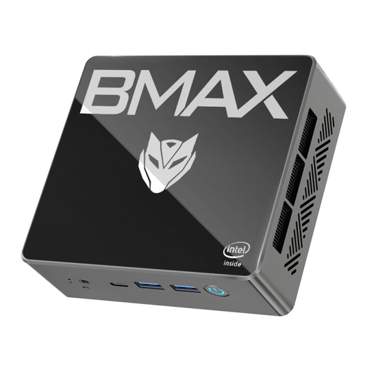 BMAX B4 Plus Windows 11 Mini PC, 16GB+512GB, Intel Alder Lake N100, Support Dual HDMI / RJ45(US Plug) - Windows Mini PCs by BMAX | Online Shopping UK | buy2fix