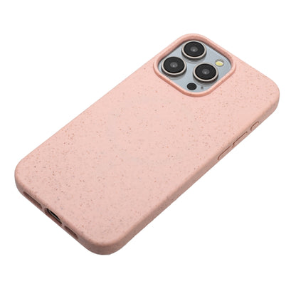 For iPhone 13 Pro Wheat MagSafe Magnetic Straw Material + TPU Phone Case(Pink) - iPhone 13 Pro Cases by buy2fix | Online Shopping UK | buy2fix