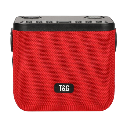 T&G TG545DK Home Handheld Dual-microphone KTV Wireless Bluetooth Speaker with Flashlight(Camouflage) - Desktop Speaker by T&G | Online Shopping UK | buy2fix