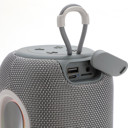 T&G TG665 20W LED Portable Subwoofer Wireless Bluetooth Speaker(Purple) - Desktop Speaker by T&G | Online Shopping UK | buy2fix
