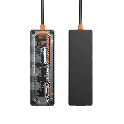 SW5H 5 in 1 Type-C to PD + USB3.0 + 2 x USB2.0 + HDMI HUB Docking Station(Grey) - USB HUB by buy2fix | Online Shopping UK | buy2fix