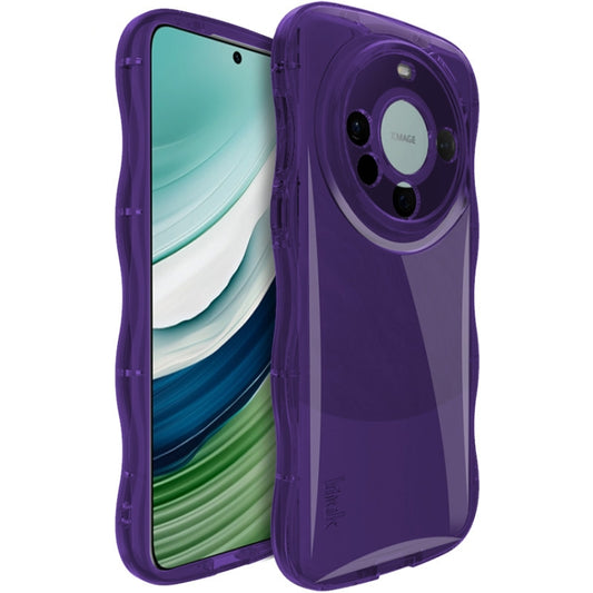 For Huawei Mate 60 IMAK Wave Bubble Soft Shockproof Phone Case(Purple) - Huawei Cases by imak | Online Shopping UK | buy2fix