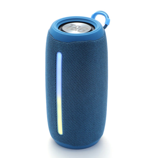 T&G TG663 Portable Colorful LED Wireless Bluetooth Speaker Outdoor Subwoofer(Blue) - Desktop Speaker by T&G | Online Shopping UK | buy2fix