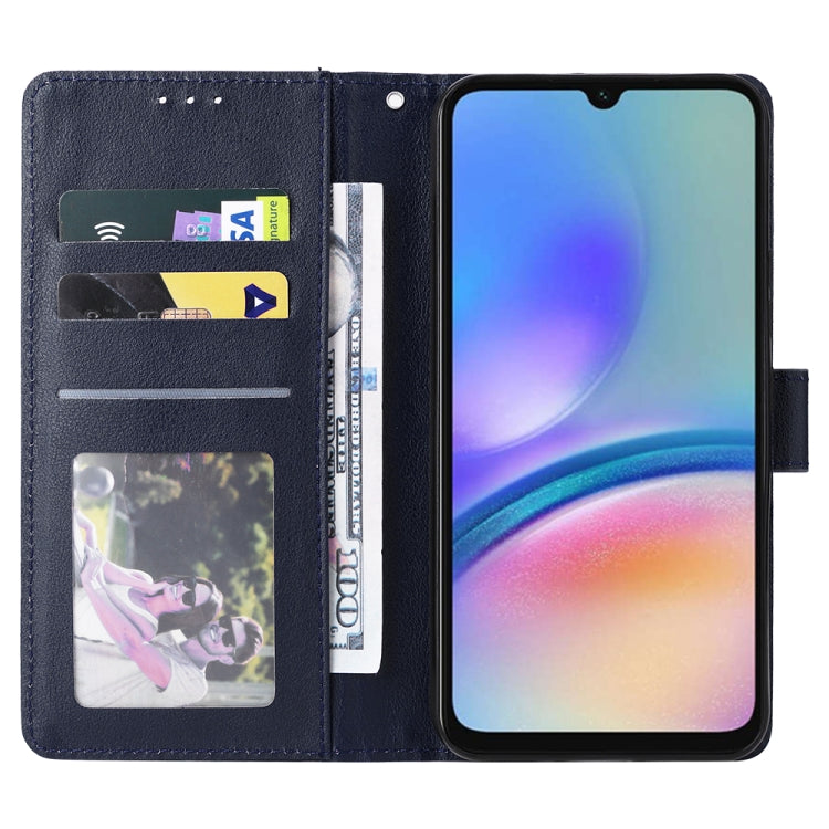 For Samsung Galaxy A05s 3-Card Slots Multifunctional Leather Phone Case(Blue) - Galaxy Phone Cases by buy2fix | Online Shopping UK | buy2fix