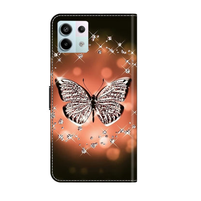 For Xiaomi Redmi Note 13 Pro 5G Crystal 3D Shockproof Protective Leather Phone Case(Crystal Butterfly) - Note 13 Pro Cases by buy2fix | Online Shopping UK | buy2fix