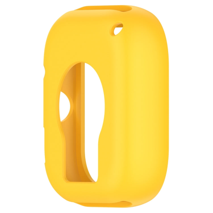 For Redmi Watch 4 Silicone Smart Watch Protective Case(Yellow) - Watch Cases by buy2fix | Online Shopping UK | buy2fix