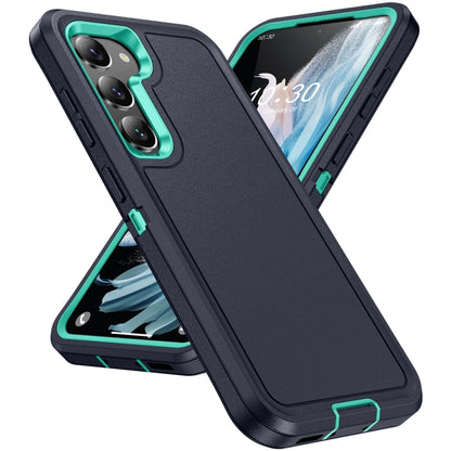 For Samsung Galaxy S24+ 5G / S25+ 5G Life Waterproof Rugged Phone Case(Dark Blue + Light Blue) - Galaxy S24+ 5G Cases by buy2fix | Online Shopping UK | buy2fix