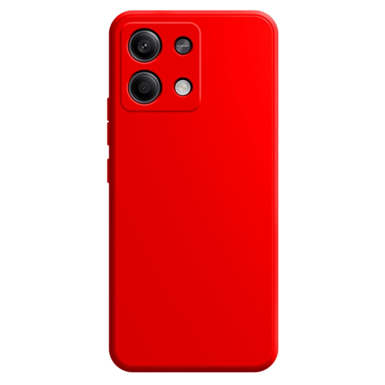 For Xiaomi Redmi Note 13 Pro 5G Imitation Liquid Silicone Phone Case(Red) - Note 13 Pro Cases by buy2fix | Online Shopping UK | buy2fix