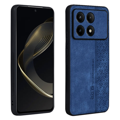 For Xiaomi Redmi K70 AZNS 3D Embossed Skin Feel Phone Case(Sapphire Blue) - Xiaomi Cases by AZNS | Online Shopping UK | buy2fix