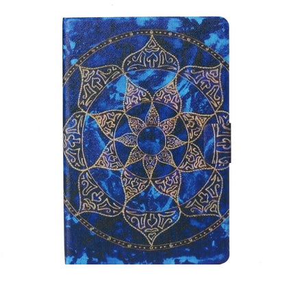 For Lenovo Tab M11/ Xiaoxin Pad 11 2024 Voltage Coloured Drawing Smart Leather Tablet Case(Blue Mandala) - Lenovo by buy2fix | Online Shopping UK | buy2fix