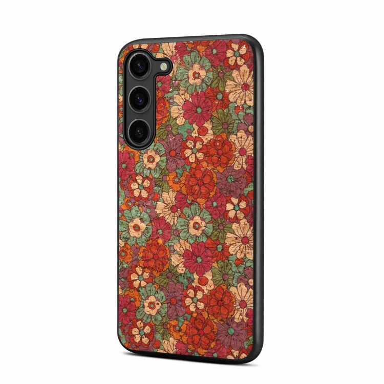 For Samsung Galaxy S24+ 5G Four Seasons Flower Language Series TPU Phone Case(Summer Red) - Galaxy S24+ 5G Cases by buy2fix | Online Shopping UK | buy2fix