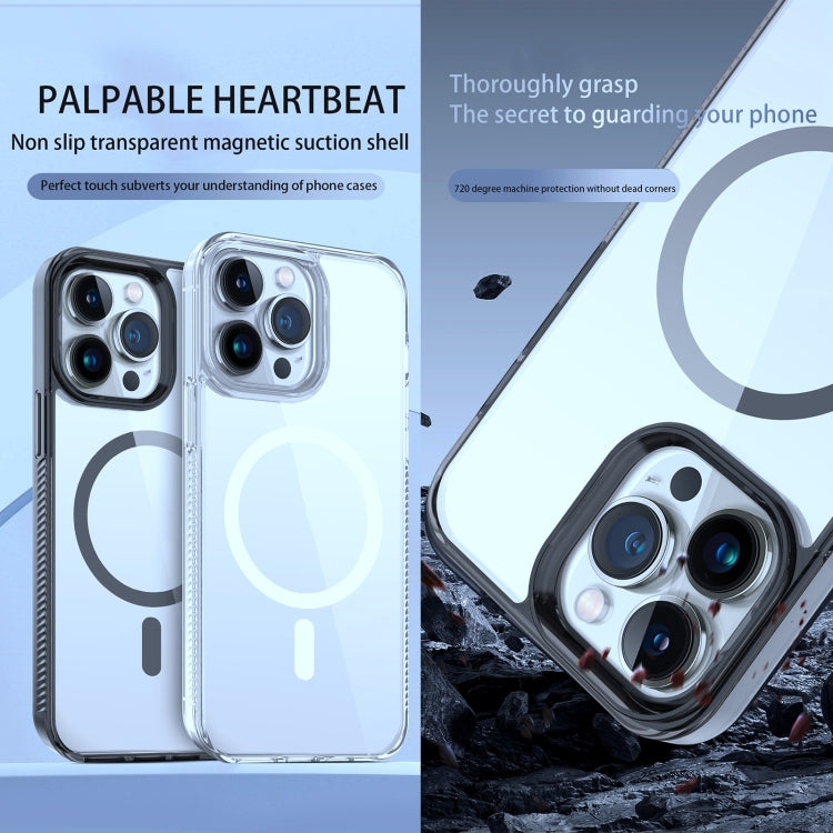 For iPhone 14 / 13 2.5mm MagSafe Acrylic Hybrid TPU Phone Case(Transparent) - iPhone 14 Cases by buy2fix | Online Shopping UK | buy2fix