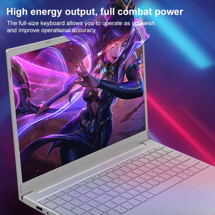 V8 15.6 inch Ultrathin Laptop, 16GB+1TB, Windows 10 Intel Jasper Lake N5095 Quad Core(Silver) - Others by buy2fix | Online Shopping UK | buy2fix