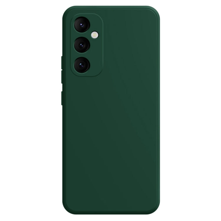 For Samsung Galaxy S24+ 5G Imitation Liquid Silicone Phone Case(Dark Green) - Galaxy S24+ 5G Cases by buy2fix | Online Shopping UK | buy2fix