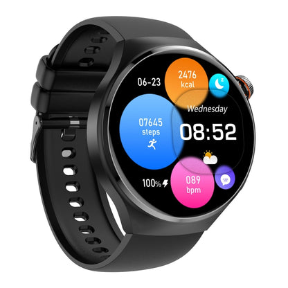 MT26 Smart Watch 1.43 inch AMOLED Bracelet, Support Bluetooth Call / Blood Pressure / Blood Oxygen / Heart Rate(Black) - Smart Watches by buy2fix | Online Shopping UK | buy2fix