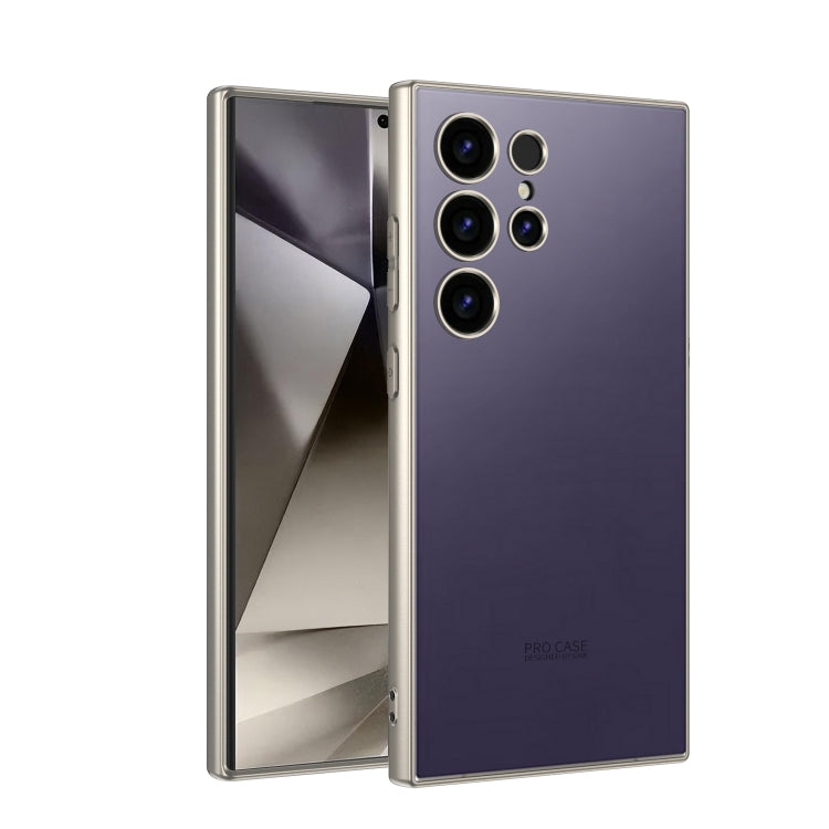 For Samsung Galaxy S24 Ultra 5G GKK AG Craft Skin Feel Full Coverage Phone Case(Purple) - Galaxy S24 Ultra 5G Cases by GKK | Online Shopping UK | buy2fix