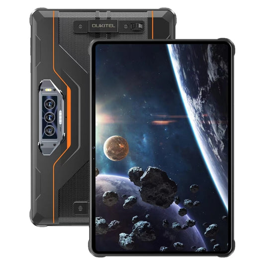 [HK Warehouse] OUKITEL RT8 4G Network IP68/IP69K Rugged Tablet, 6GB+256GB, 11 inch Android 13 MediaTek Helio G99 Quad Core Support Dual SIM, EU Plug(Orange) - Other by OUKITEL | Online Shopping UK | buy2fix