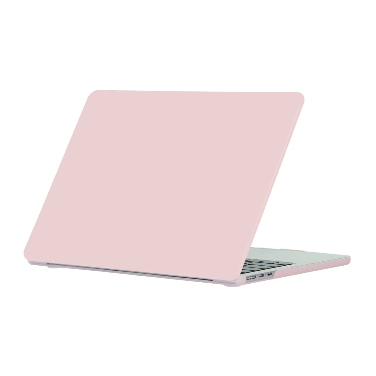 For MacBook Air 15.3 2024 A2941 (M2)/A3114 (M3) Laptop Matte Style Protective Case(Apple Pink) - MacBook Air Cases by buy2fix | Online Shopping UK | buy2fix